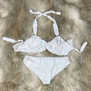 Melissa Odabash White Bikini Set | Size US 8 | New Without Tags